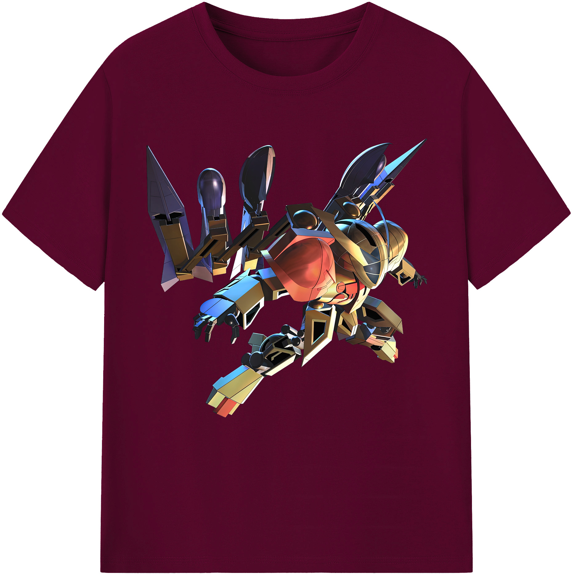 （画像用） 機動戦士ガンダム Mobile Suit Gundam レディースカジュアルプリントTシャツ（綿100％）